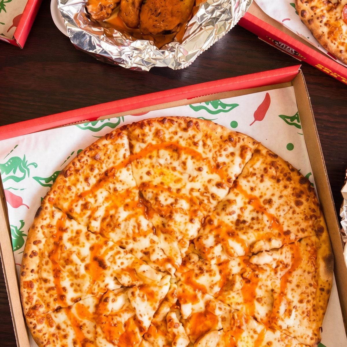 Fresh Pizza and Big Menu Choices