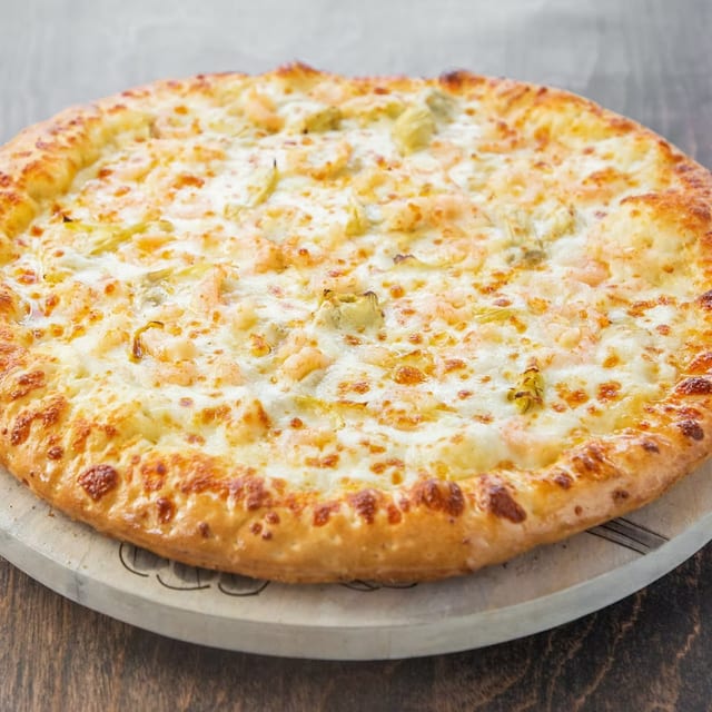 Daddy's Shrimp Pizza.