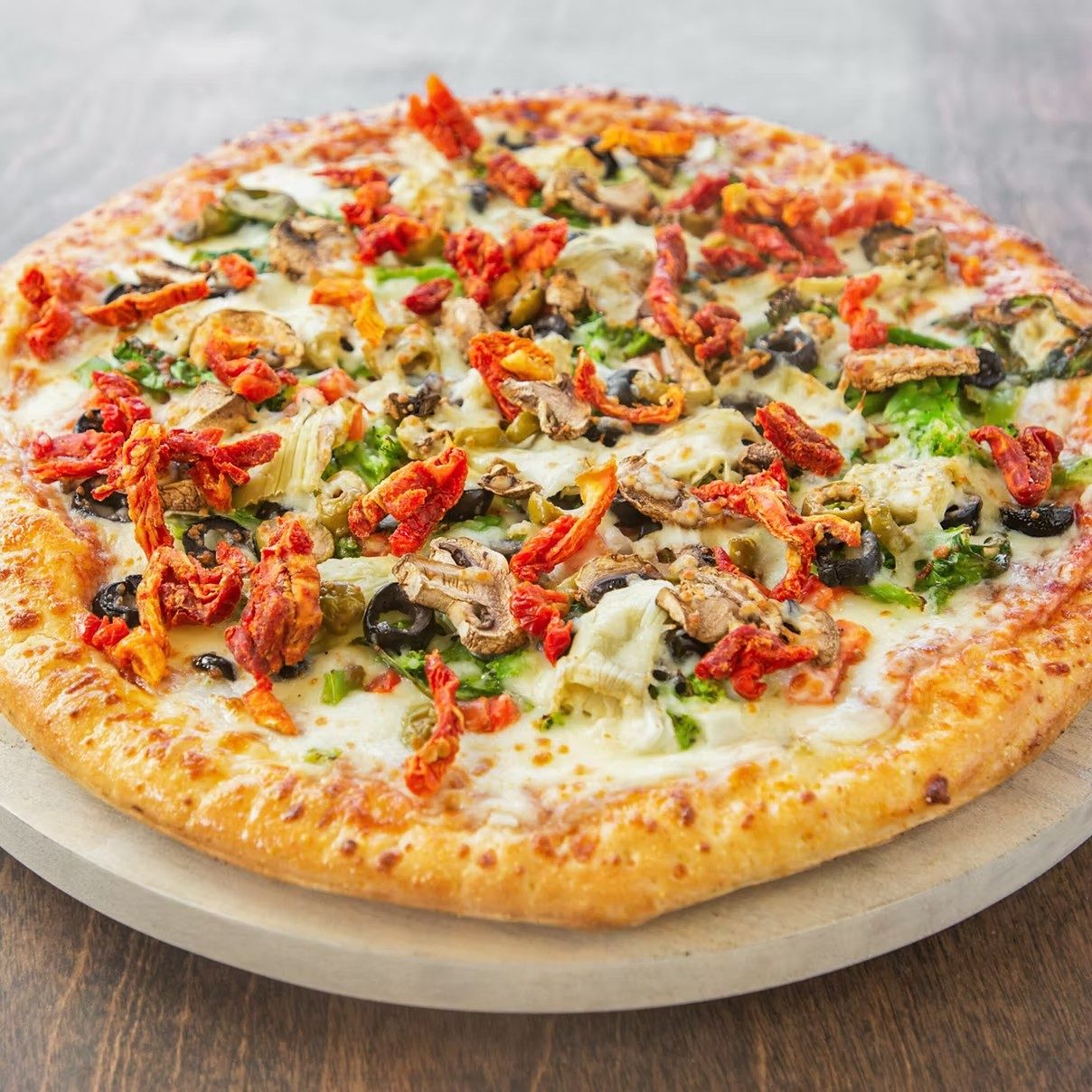 Super Veggie Pizza.